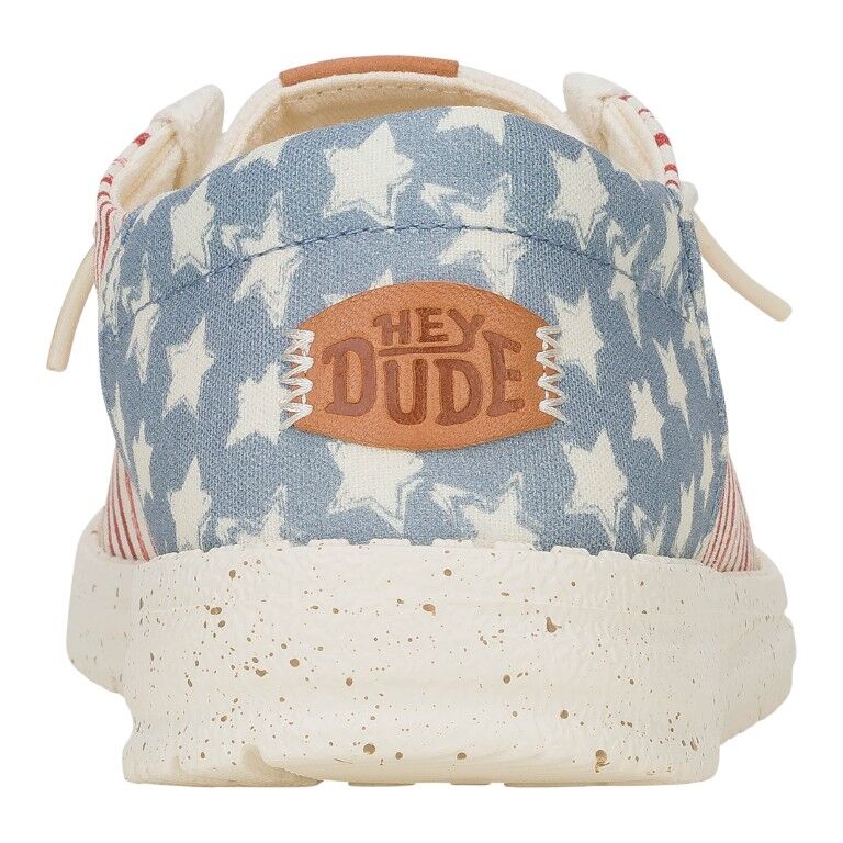 Hey Dude Women's Wendy Funk Americana Stars Shoe