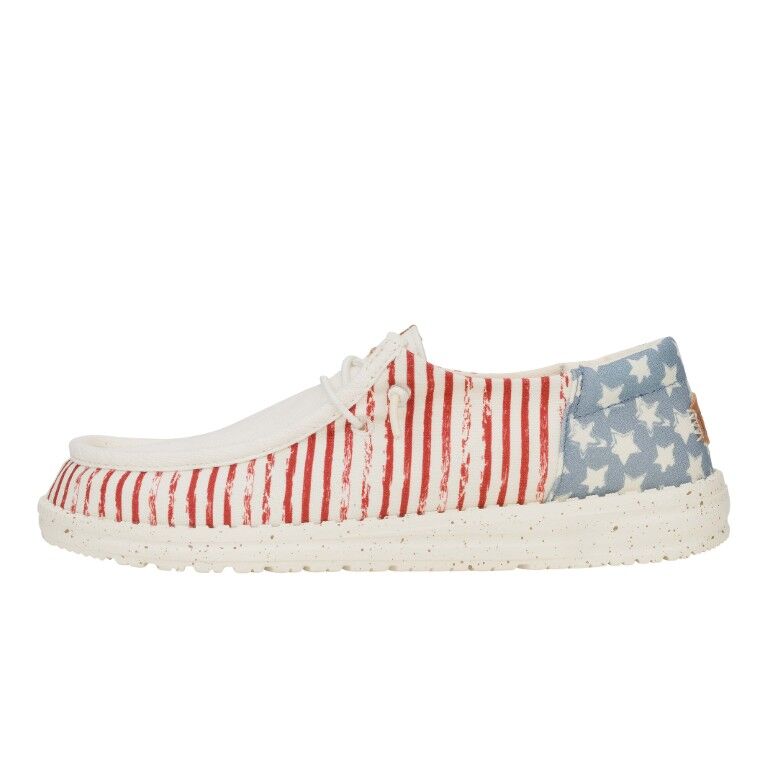 Hey Dude Women's Wendy Funk Americana Stars Shoe
