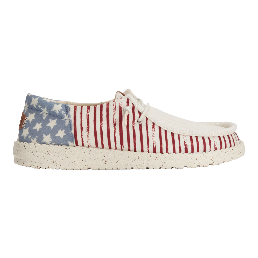 Hey Dude Women's Wendy Funk Americana Stars Shoe