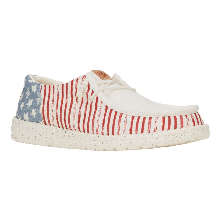 Hey Dude Women's Wendy Funk Americana Stars Shoe