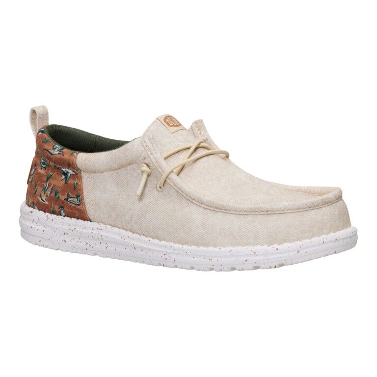 Hey Dude Men's Wally Funk Duck Pring Slip On Shoe