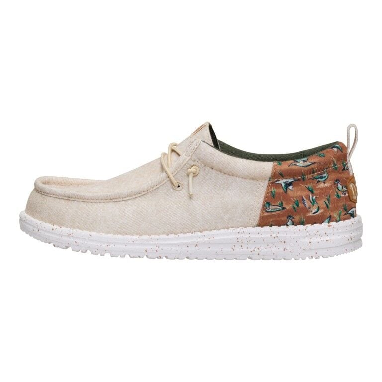 Hey Dude Men's Wally Funk Duck Pring Slip On Shoe