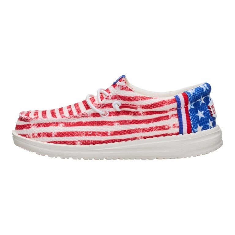 Hey Dude Youth Wally Americana II Shoe