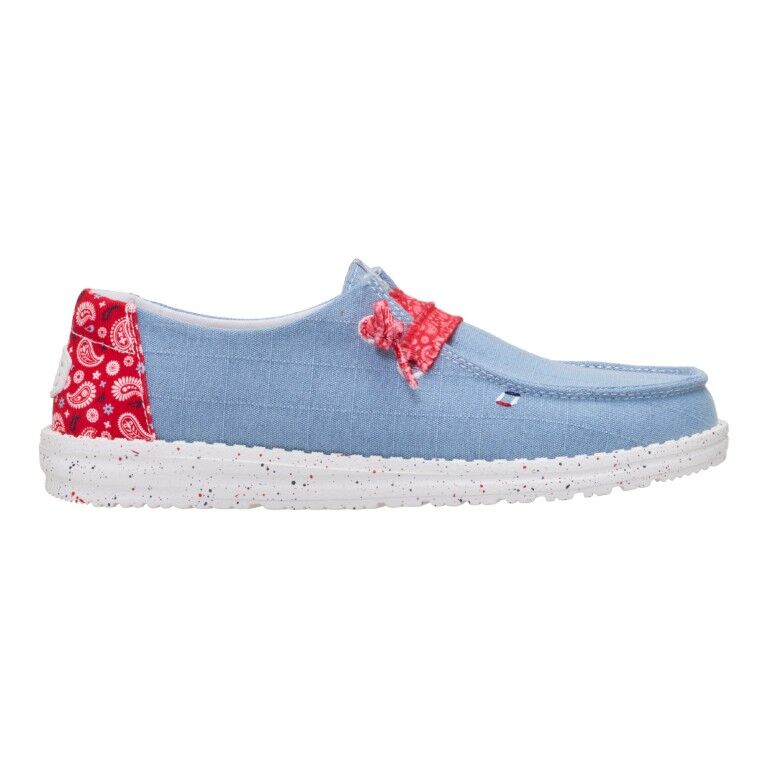 Hey Dude women's Wendy Americana Paisley Shoe