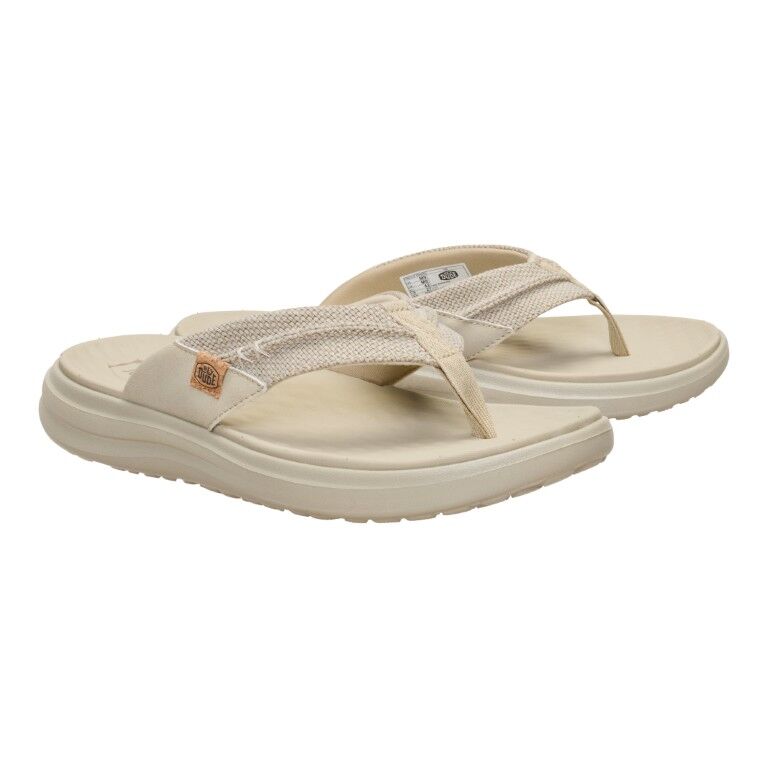 Hey Dude Men's Finn Braid Flip Flops