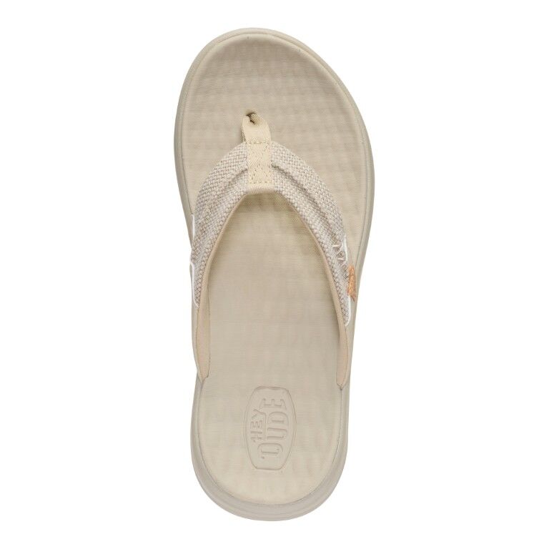 Hey Dude Men's Finn Braid Flip Flops