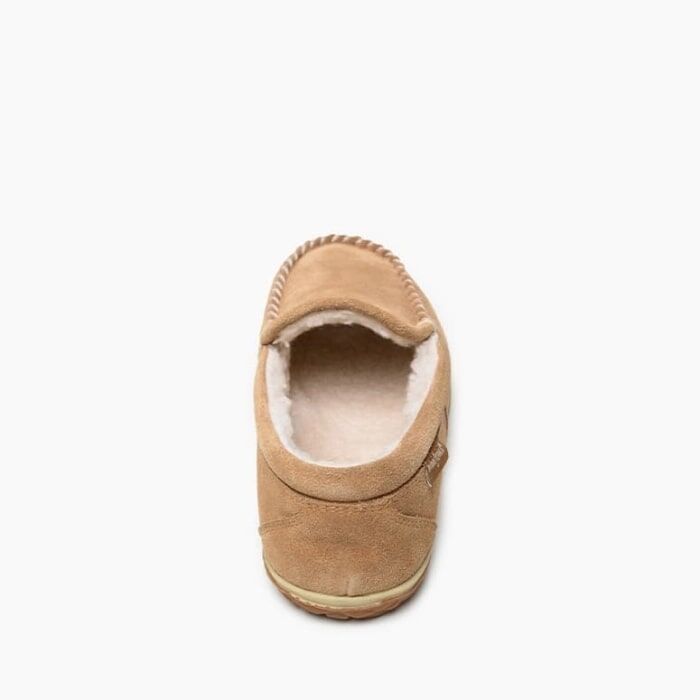Minnetonka Men's Tilden Slipper in Cinnamon