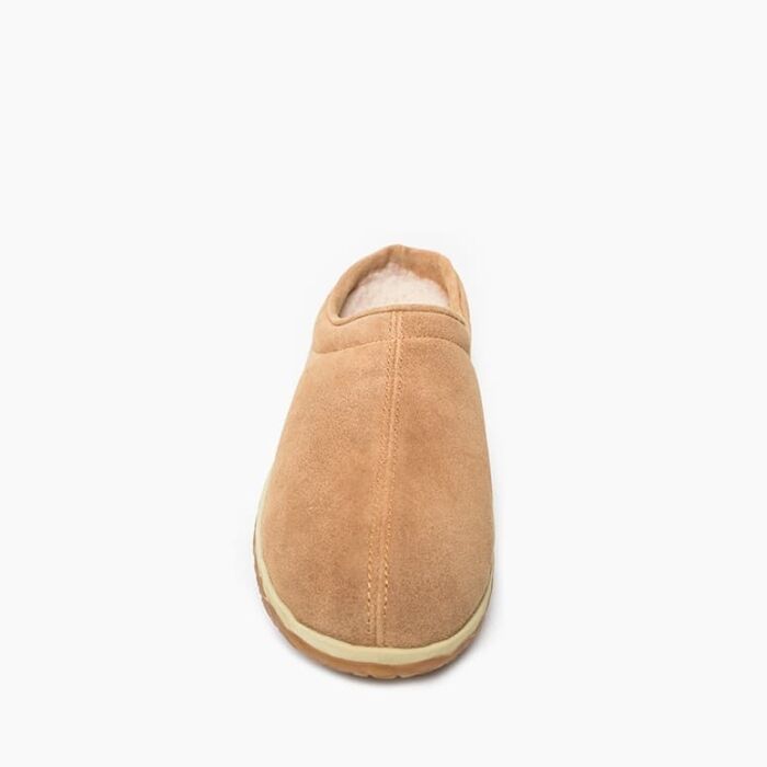 Minnetonka Men's Taylor Slipper in Cinnamon