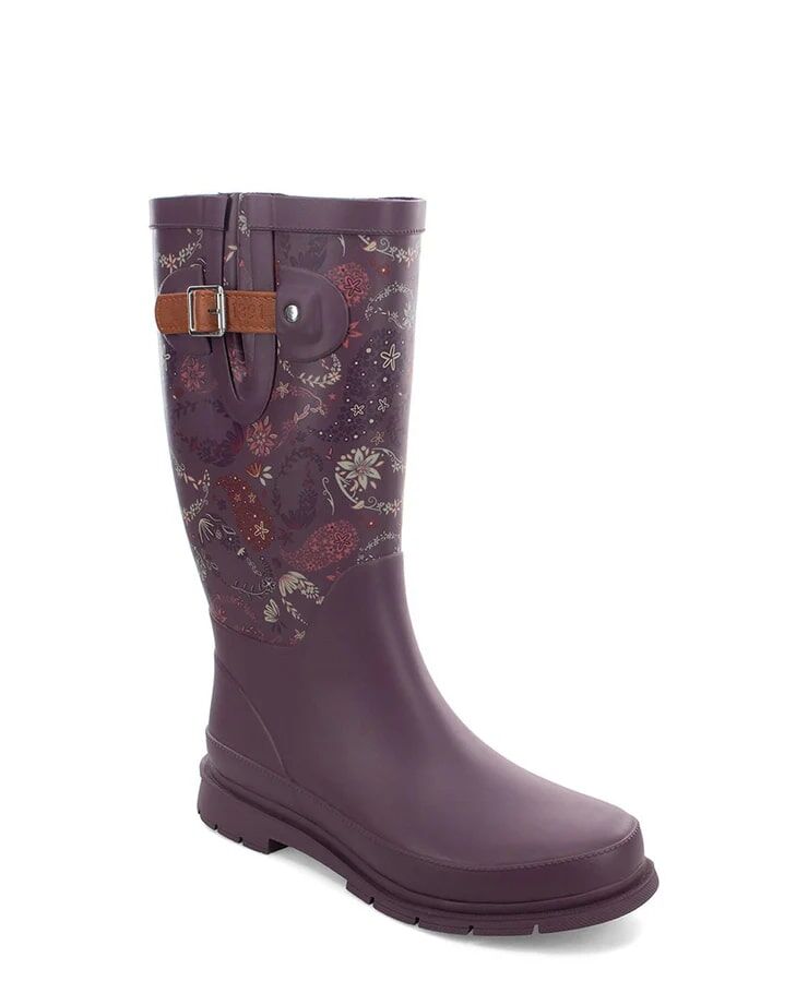 Western Chief Women's Floral Paisley Tall Rain Boot