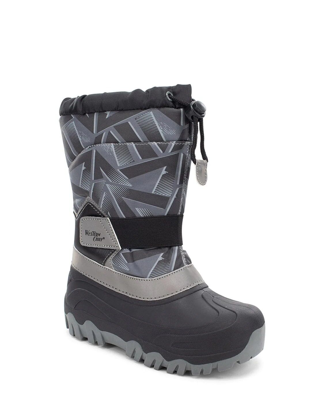 Western Chief Kids' Blizzard Cold Weather Boot in Charcoal