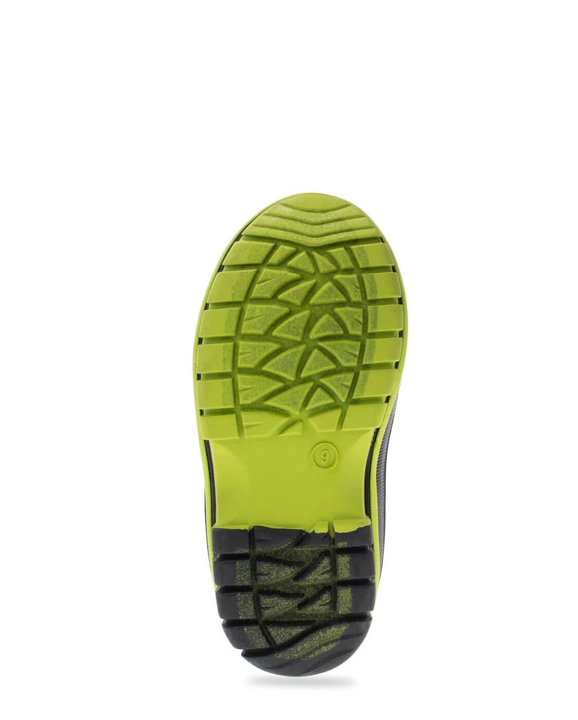 Western Chief Kids' Mega Neoprene Cold Weather Boot in Charcoal