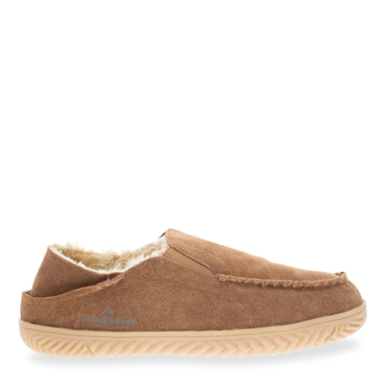 Western Chief Men's Curbside Slipper in Wheat