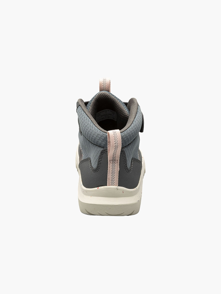 Bogs Kids' Skyline High Top Slip Ons in Grey