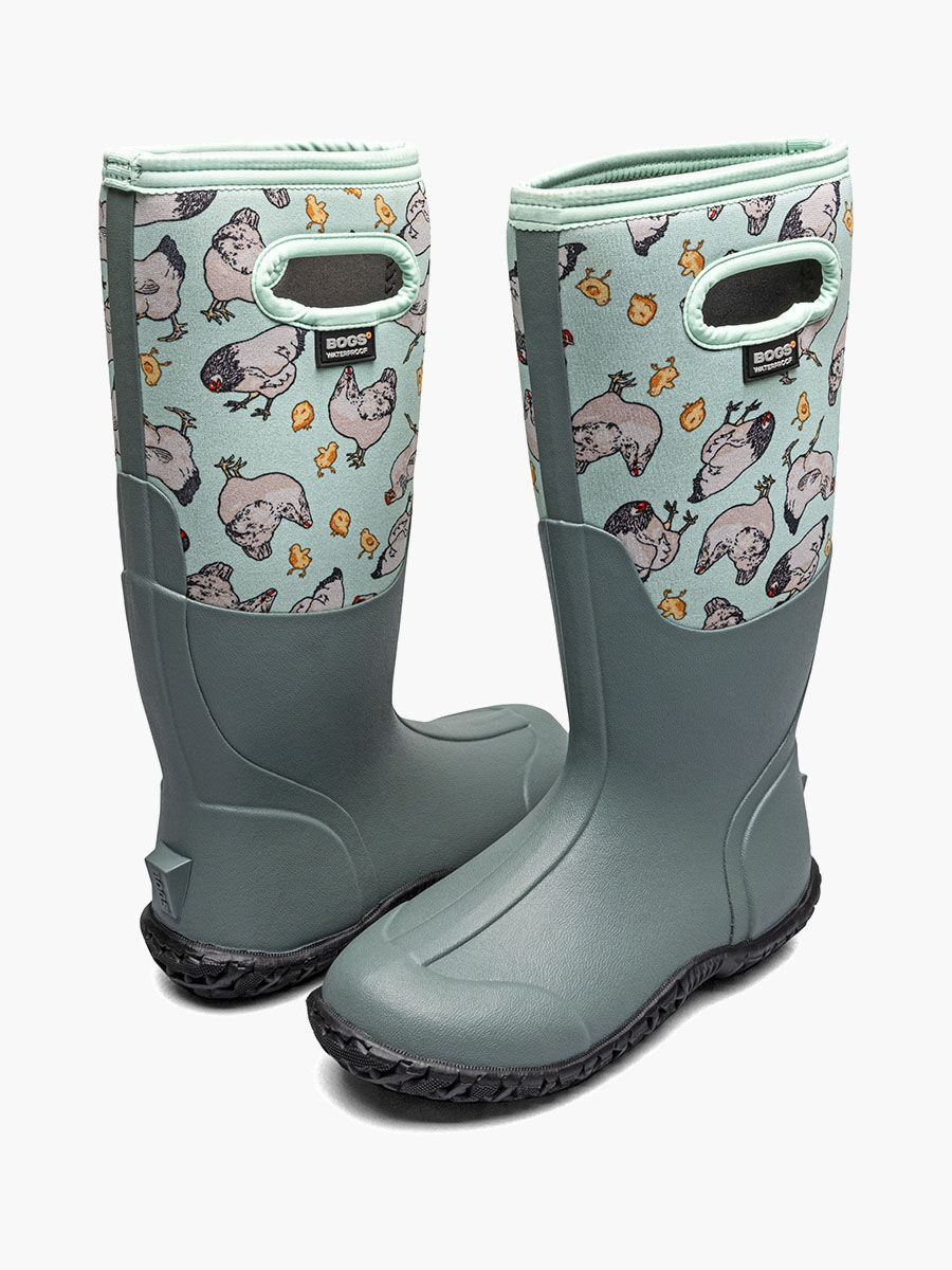 Bogs Women's Mesa Chickens Farm Boots