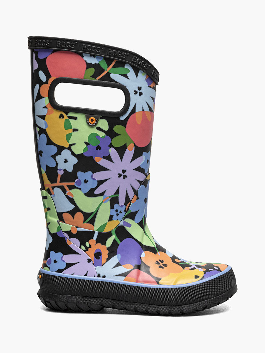 Bogs Kids' Overlap Flowers Rainboots