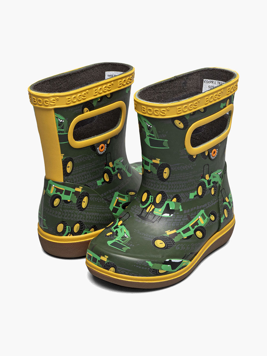 Bogs Kids' Skipper II Tractors Rainboots