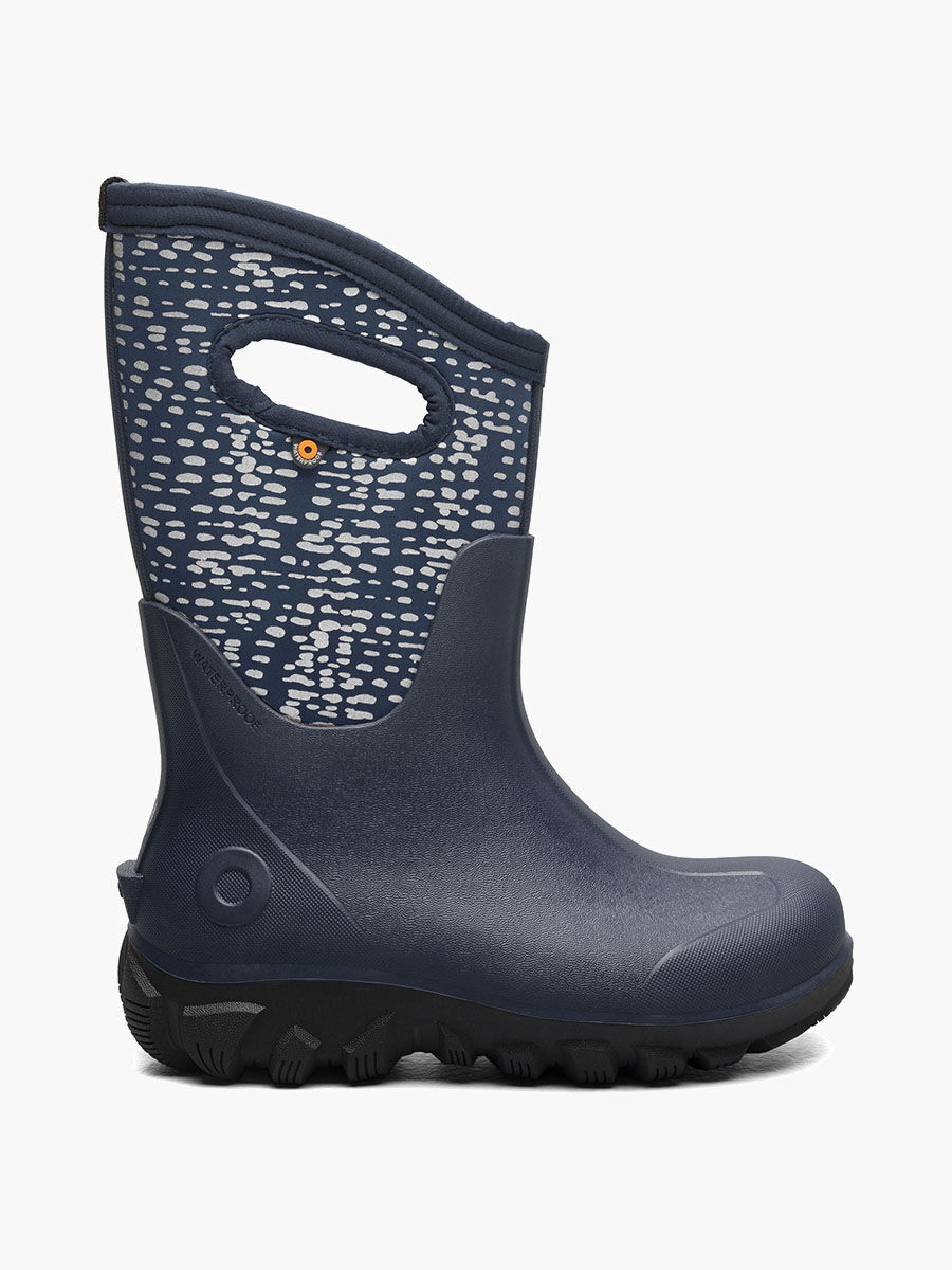 Bogs Kids' Classic Seamless Sparkle Dot Winter Boots