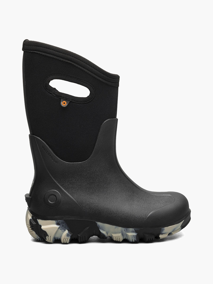 Bogs Kids' Classic Seamless Marble Winter Boots