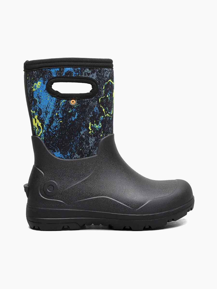 Bogs Kids' York Seamless Acid Camo Rain Boots