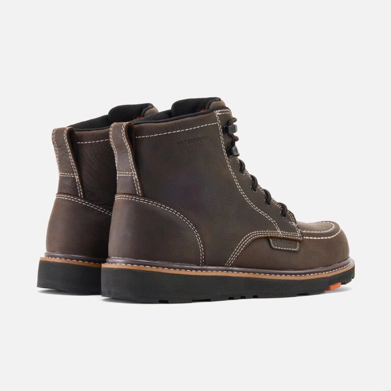 BRUNT Men's The Marin Waterproof 6-In Composite Toe Work Boot