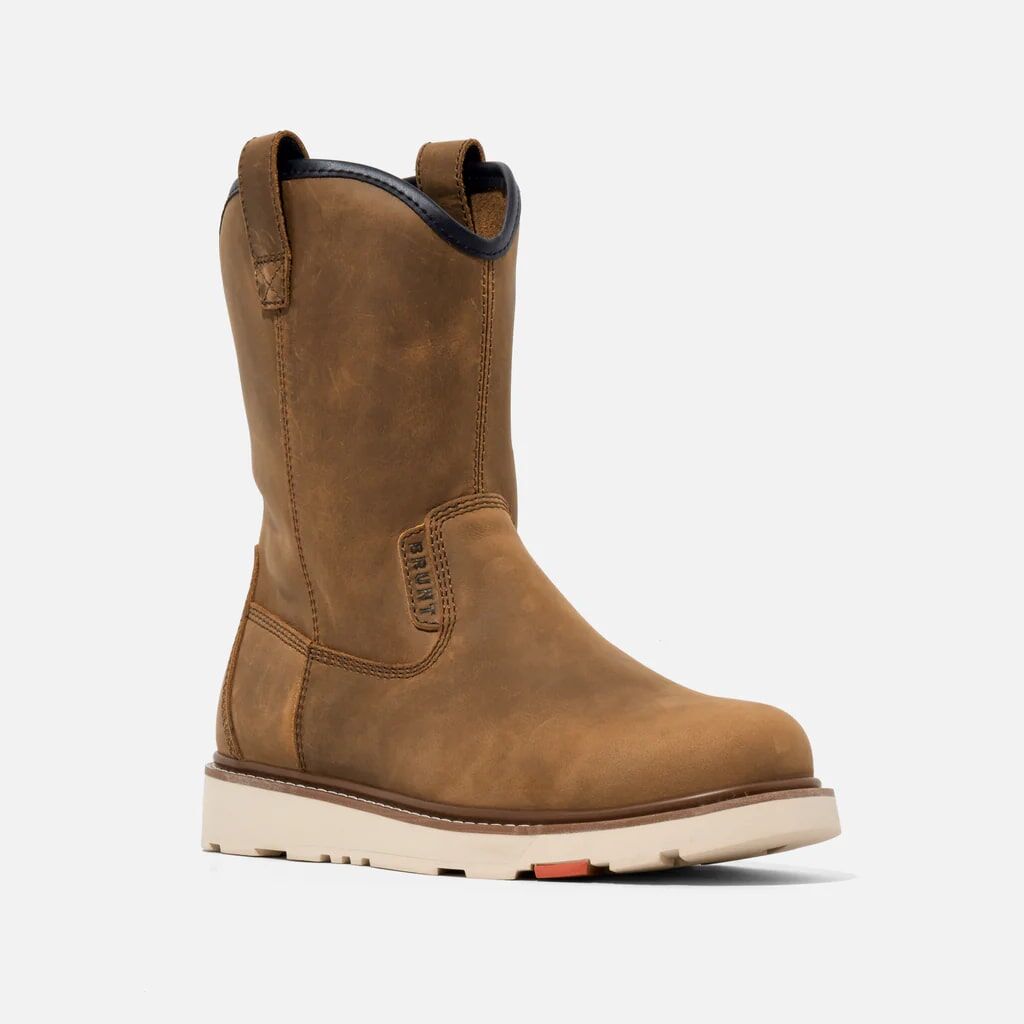 BRUNT Men's The Bolduc Unlined Soft Toe Roper Boot