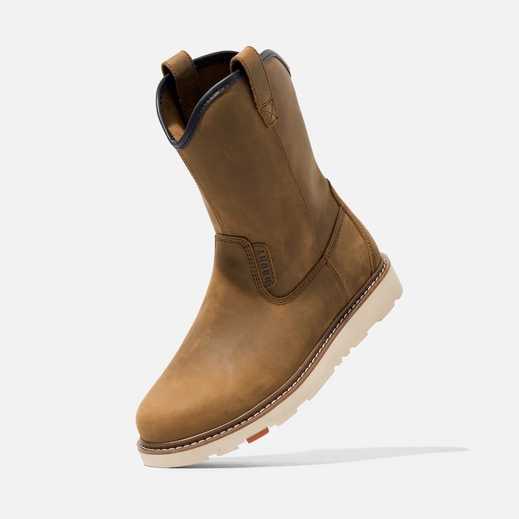 BRUNT Men's The Bolduc Unlined Soft Toe Roper Boot