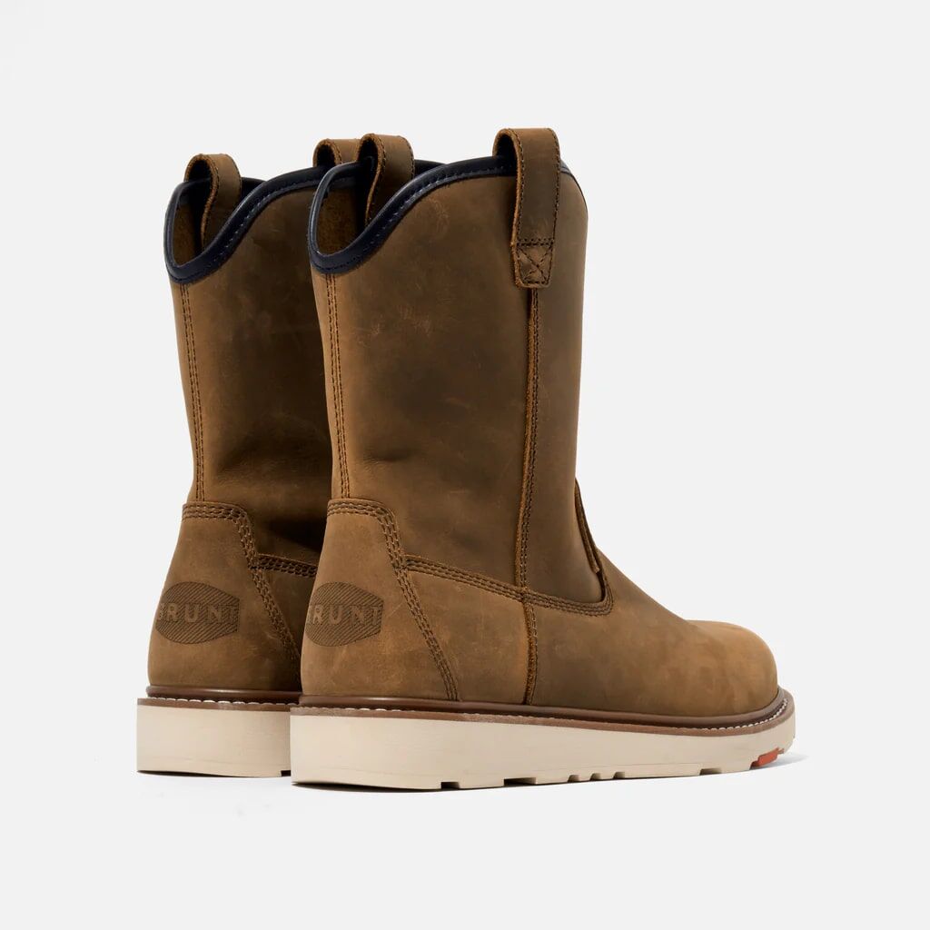 BRUNT Men's The Bolduc Unlined Soft Toe Roper Boot