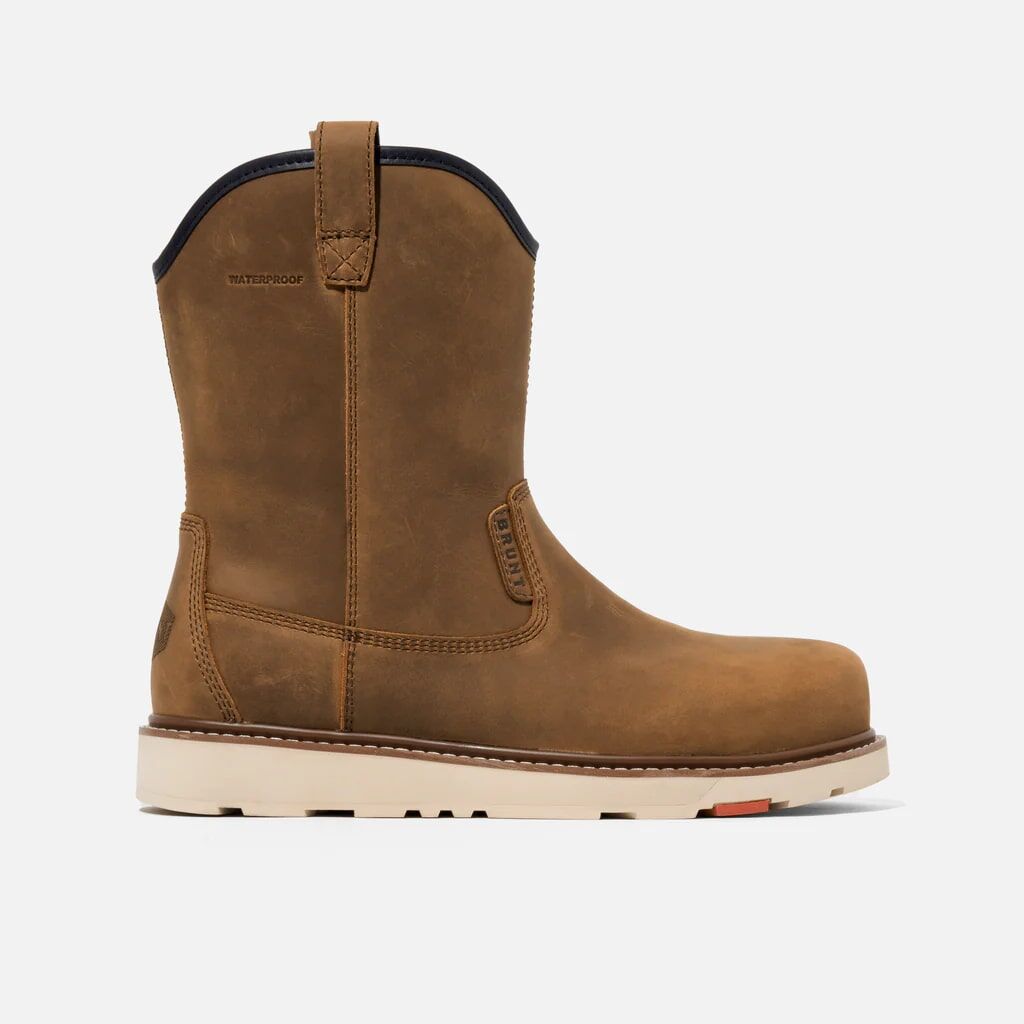 BRUNT Men's The Bolduc Waterproof Composite Toe Work Boot