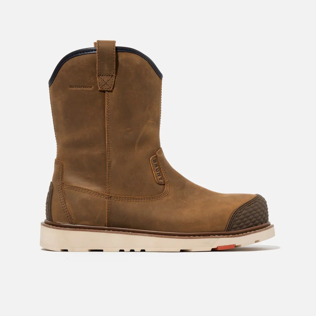 BRUNT Men's The Bolduc BRUNT Toe Waterproof Composite Toe Roper Boot