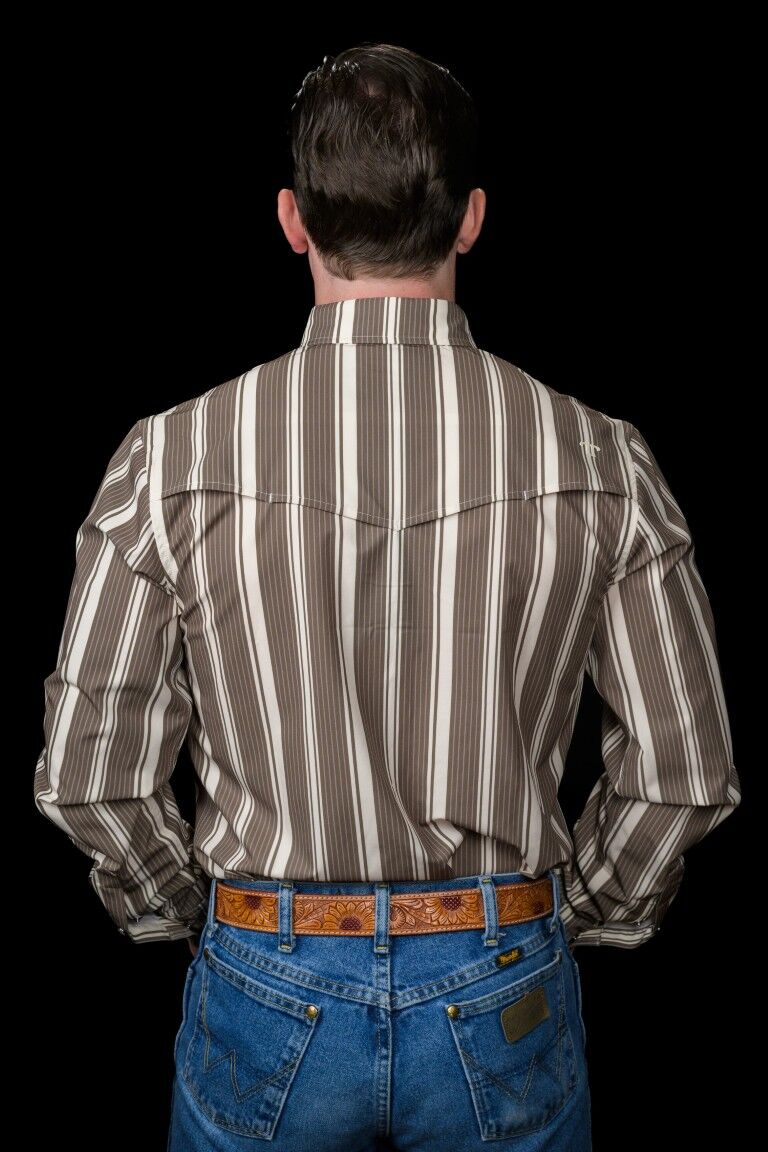 Ferrell Men's The Atlas Long Sleeve Snap Shirt