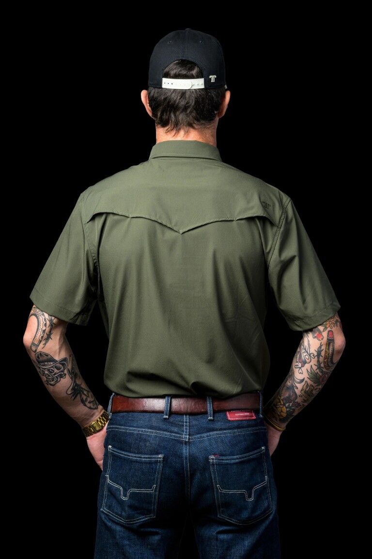 Ferrell Men's CORE Short Sleeve Snap Shirt