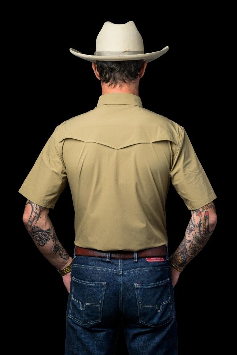 Ferrell Men's CORE Short Sleeve Snap Shirt