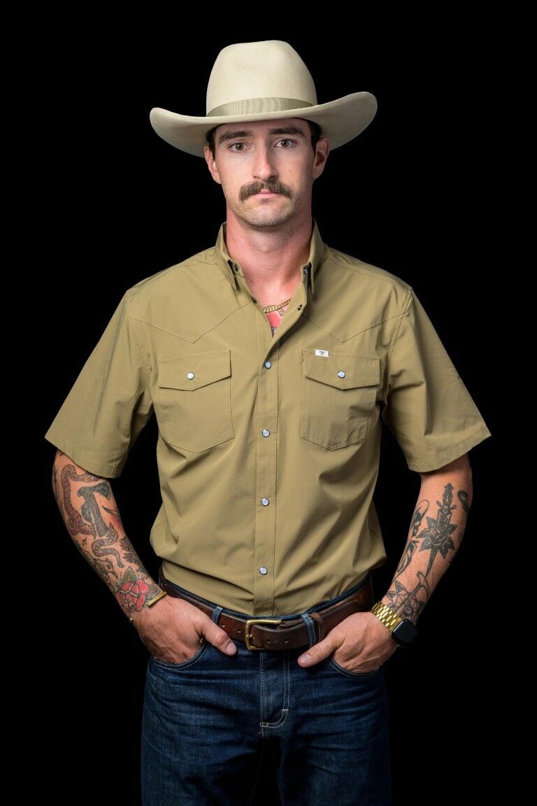 Ferrell Men's CORE Short Sleeve Snap Shirt