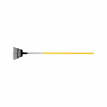 True Temper 8 Inch Steel Tine Shrub Rake