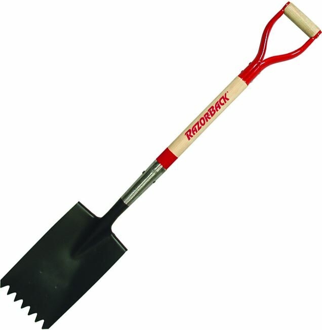 True Temper Razor-Back Roof Shovel Steel D-Grip Handle