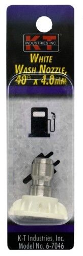 KT Industries White Wash Nozzle, 40 X 4.0mm