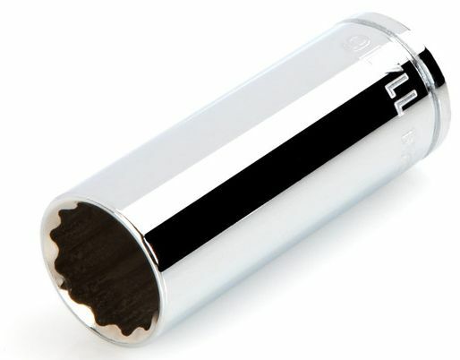 Tekton Standard 12 Point, 3/8 in Drive Deep Socket - 11/16 in