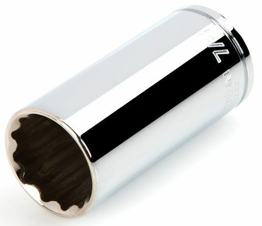 Tekton Standard 12 Point, 3/8 in Drive Deep Socket - 7/8 in