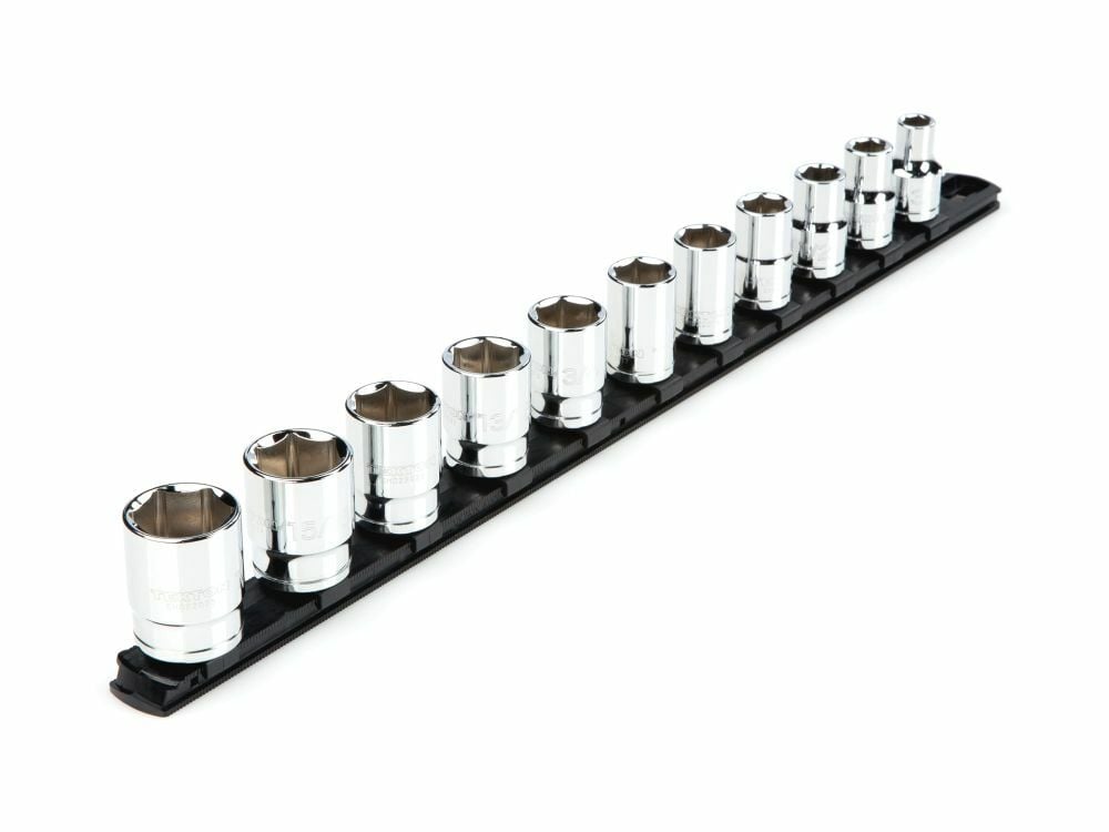 Tekton 1/2 Inch 6-Point Socket Set, 11 Piece