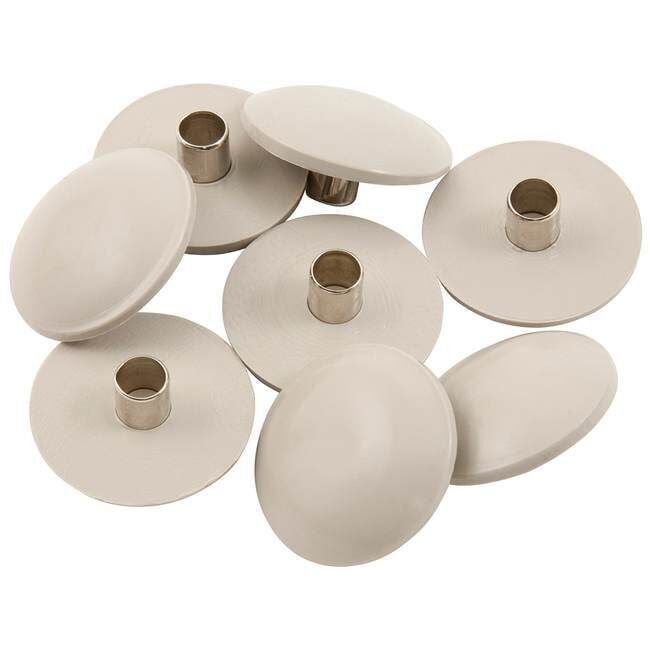 Super Sliders Tan Tap On Furniture Sliders, 1-In, 8-Pk