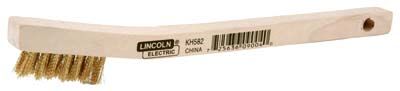 Lincoln Electric Brass Wire Brush 3 X 7-In.