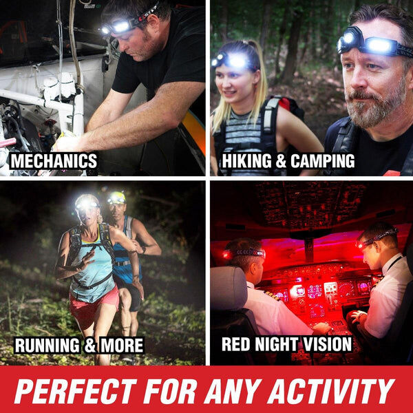 STKR FLEXIT Headlamp PRO 6.5 240° Halo Lighting, 650-Lm