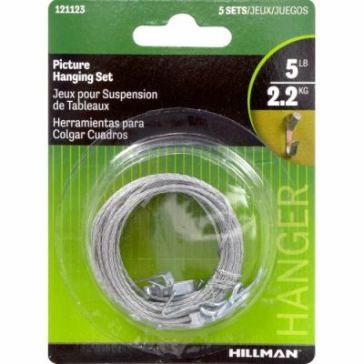 Hillman Lightweight Picture Hanging Kit 5 lb
