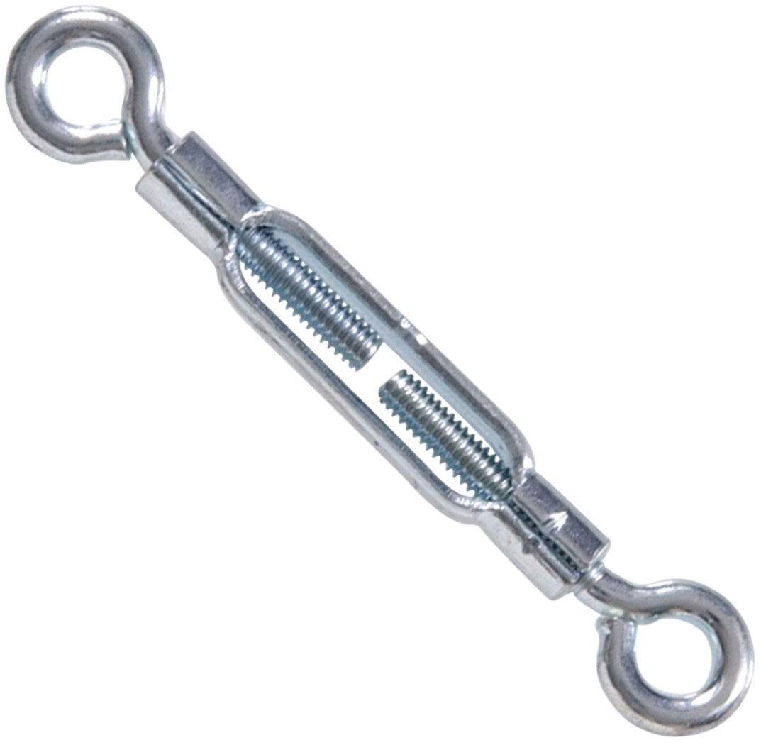 Hillman Hardware Essentials Zinc Eye And Eye Turnbuckle, #8 - 32 x 4 3/8-In