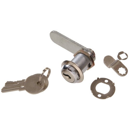 Hillman Keyed Door And Utility Cam Door Locks - 3/4 In, Chrome