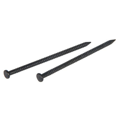 Hillman 6 oz Pack Panel Nails - Black, 1 in