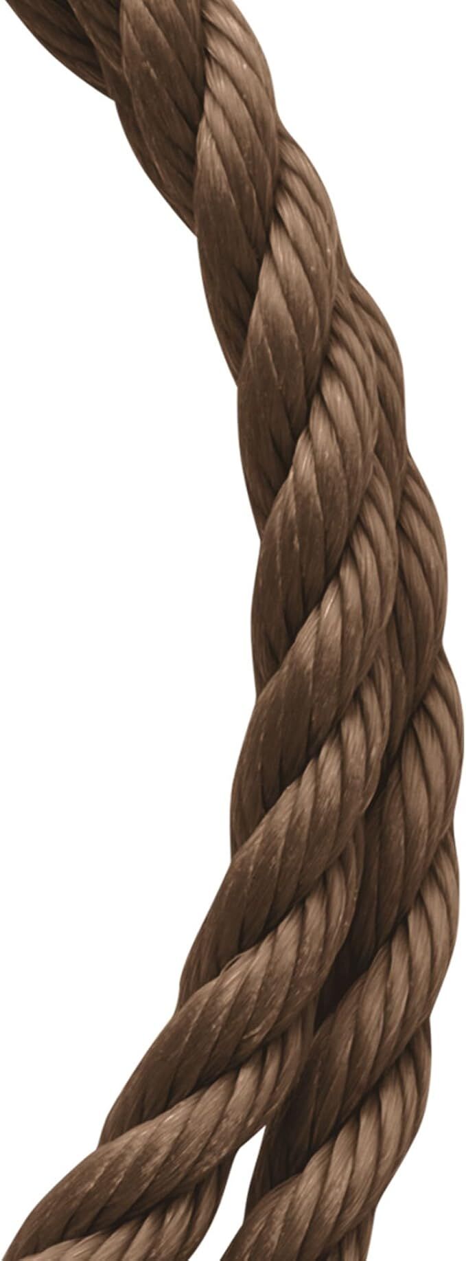 Koch Industries Twisted 3 Strand Brown Polypropylene Rope
