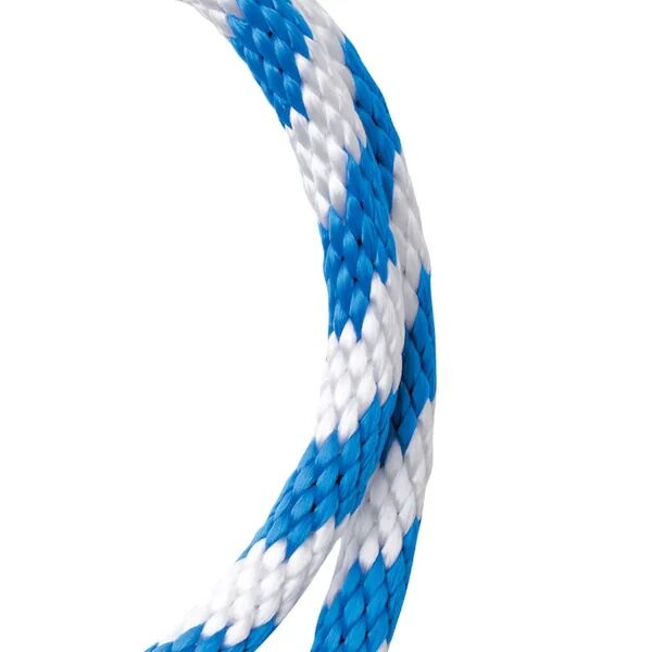 Koch Industries Blue/White Solid Braid Polypropylene Rope, 3/8-In x 50-Ft