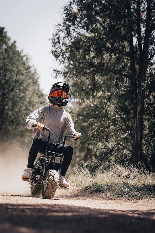 Coleman Powersports CT100U Black Gas Powered Mini Trail Bike, 98-Cc, 3-Hp