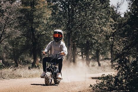 Coleman Powersports CT100U Black Gas Powered Mini Trail Bike, 98-Cc, 3-Hp